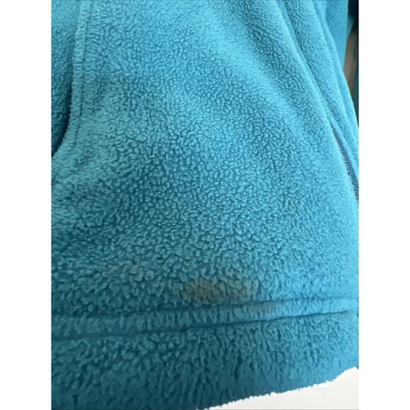 Columbia Full Zip Blue Pullover Fleece Jacket Women’s Size Medium - Picture 4 of 5